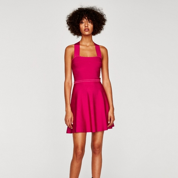 Zara Knit Mini Dress 